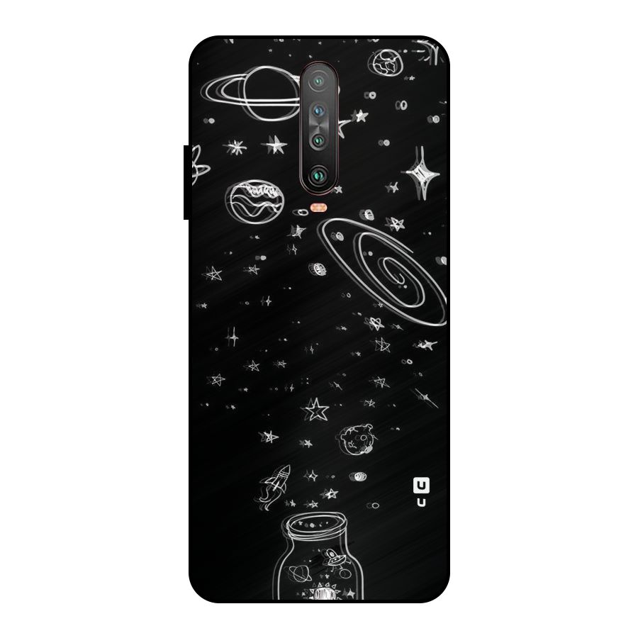 Bottle Of Stars Metal Back Case for Poco X2