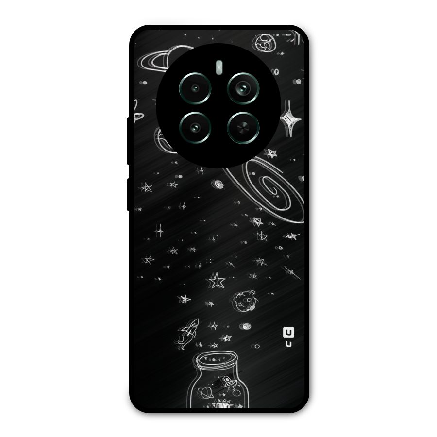 Bottle Of Stars Metal Back Case for Realme 12 Pro Plus