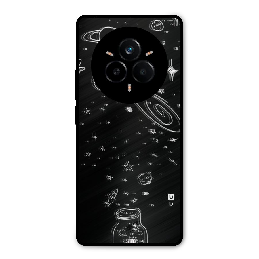 Bottle Of Stars Metal Back Case for Realme 14 Pro Plus