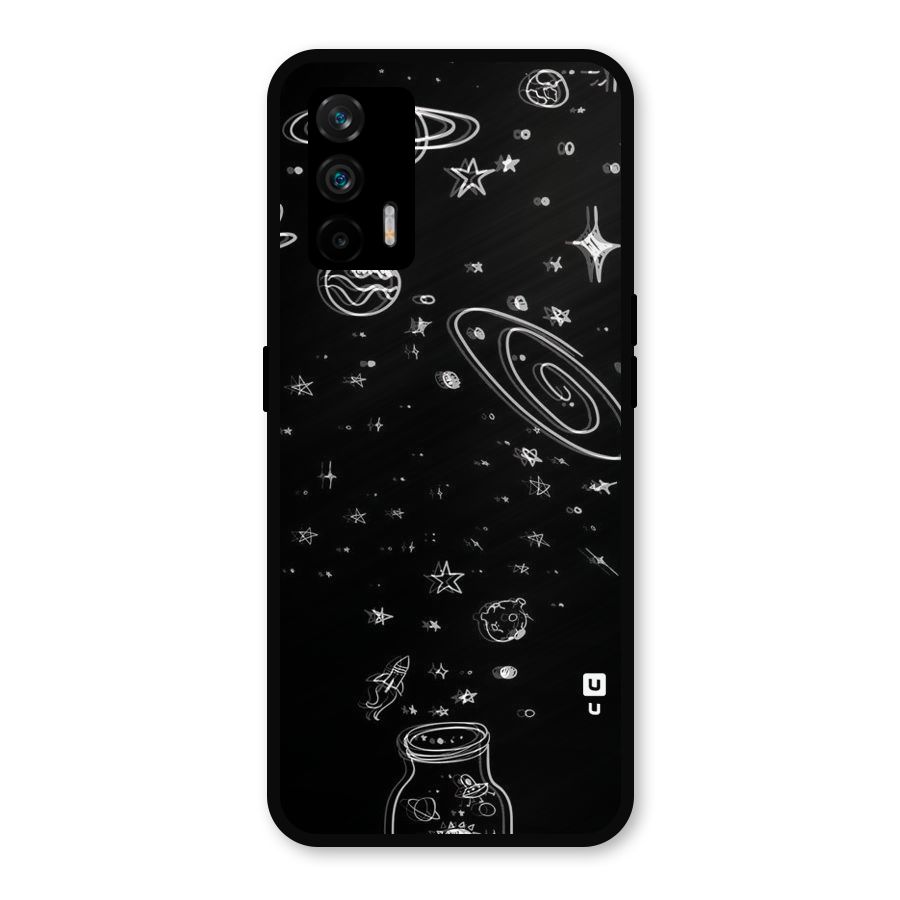 Bottle Of Stars Metal Back Case for Realme GT 5G