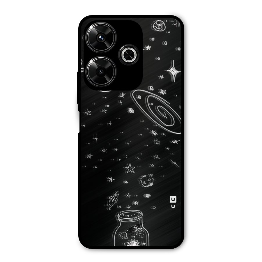 Bottle Of Stars Metal Back Case for Redmi 13 5G