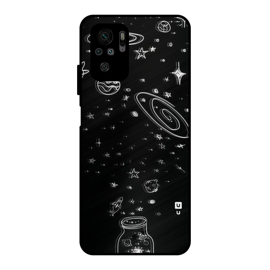 Bottle Of Stars Metal Back Case for Redmi Note 10S