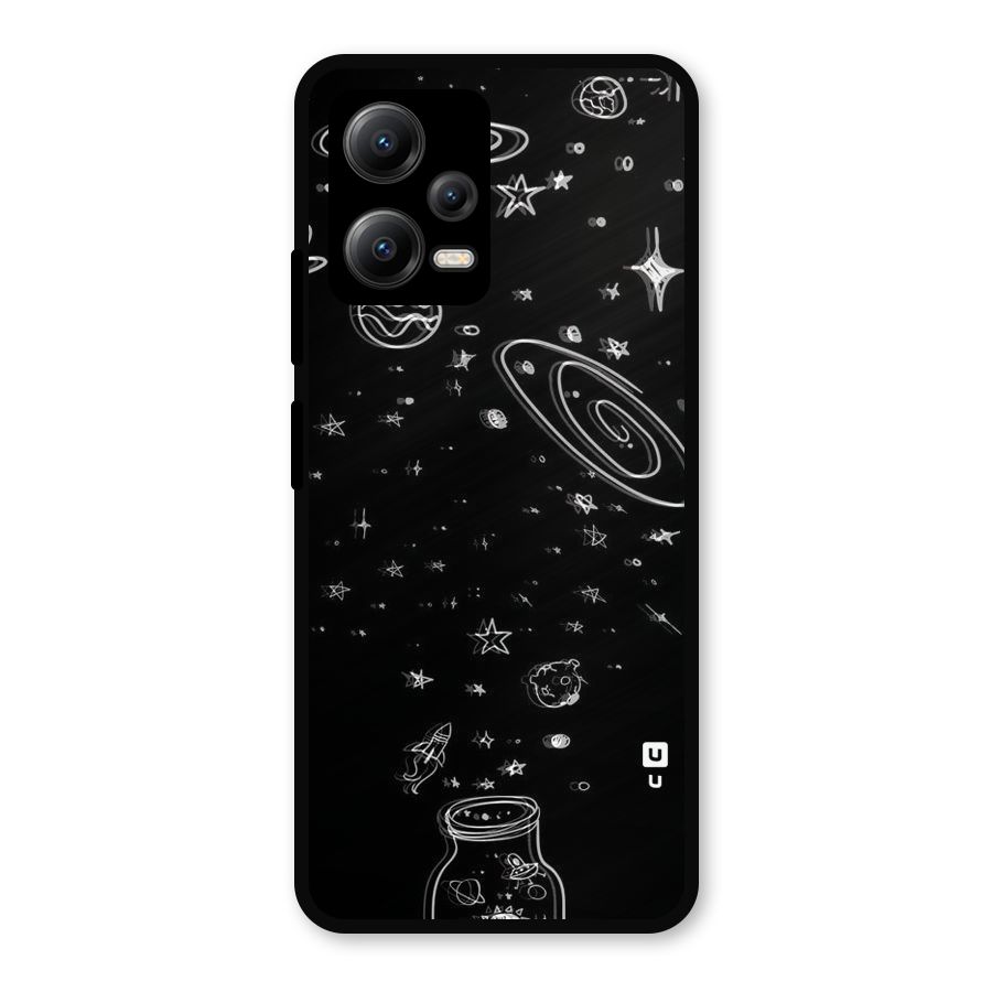 Bottle Of Stars Metal Back Case for Redmi Note 12 5G