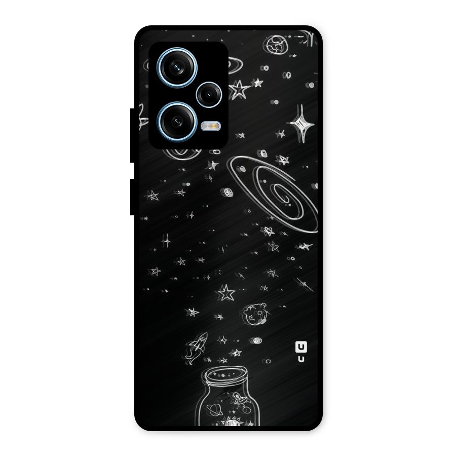 Bottle Of Stars Metal Back Case for Redmi Note 12 Pro
