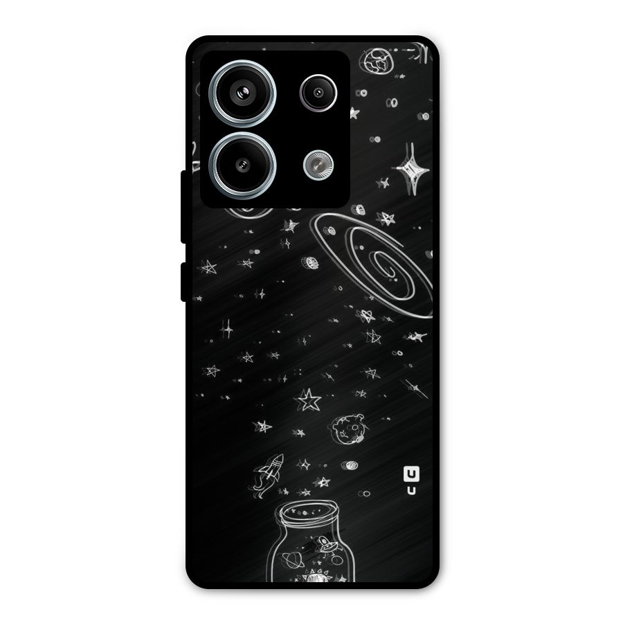 Bottle Of Stars Metal Back Case for Redmi Note 13 Pro 5G