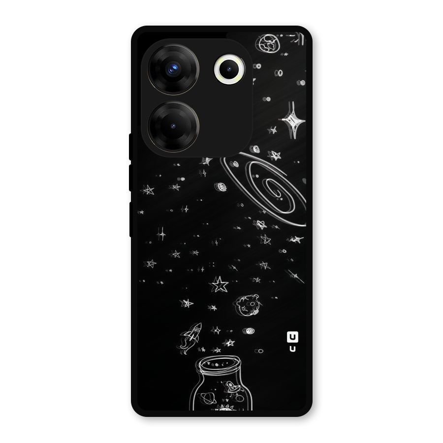 Bottle Of Stars Metal Back Case for Tecno Camon 20