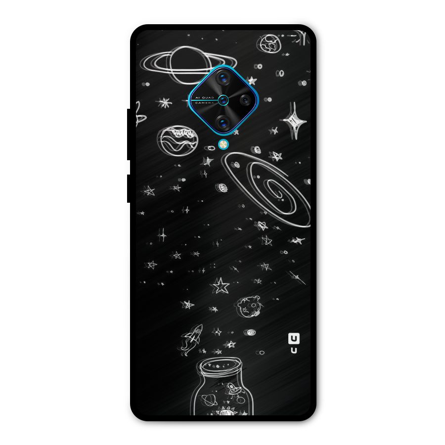 Bottle Of Stars Metal Back Case for Vivo S1 Pro