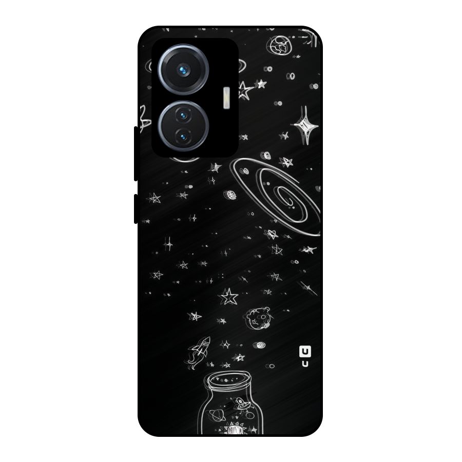 Bottle Of Stars Metal Back Case for Vivo T1 44W