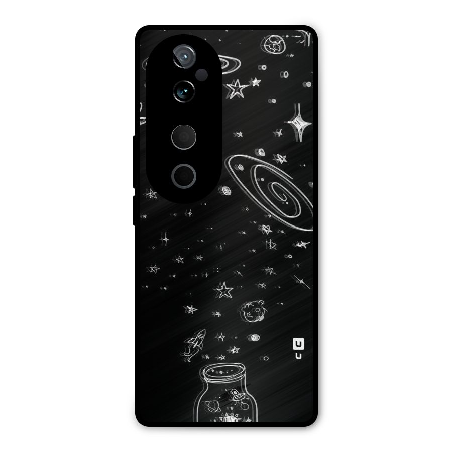 Bottle Of Stars Metal Back Case for Vivo T3 Ultra