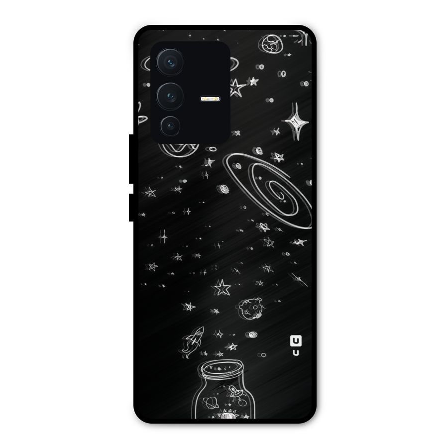 Bottle Of Stars Metal Back Case for Vivo V23 Pro