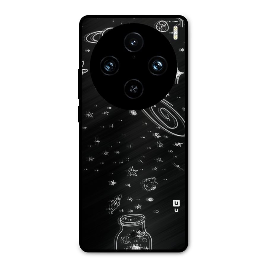 Bottle Of Stars Metal Back Case for Vivo X100 Pro