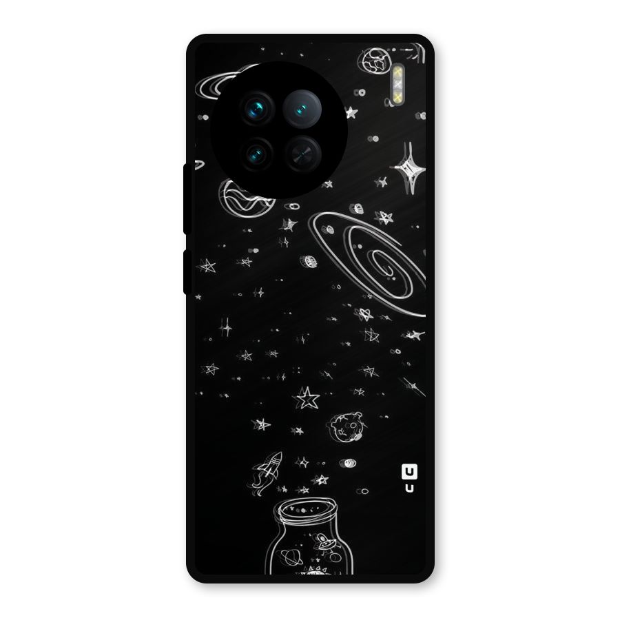 Bottle Of Stars Metal Back Case for Vivo X90