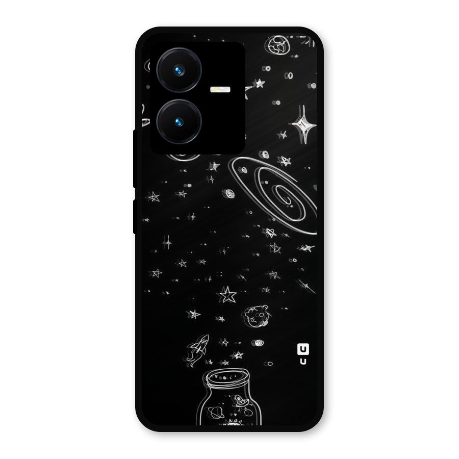 Bottle Of Stars Metal Back Case for Vivo Y22