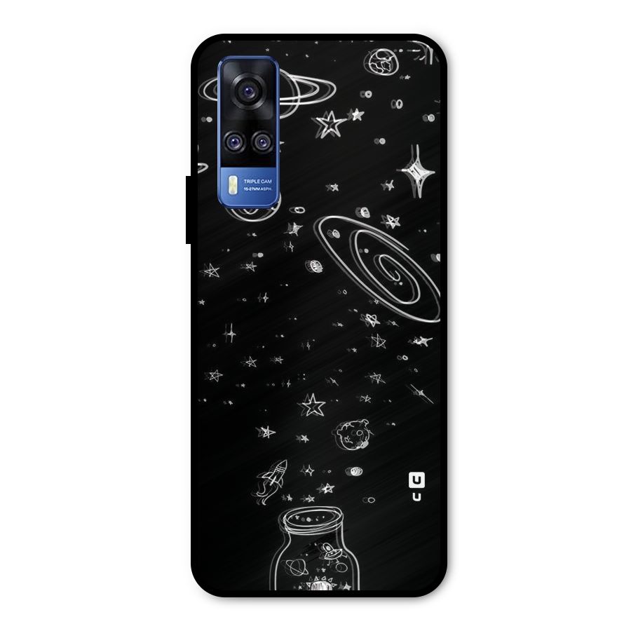 Bottle Of Stars Metal Back Case for Vivo Y51A