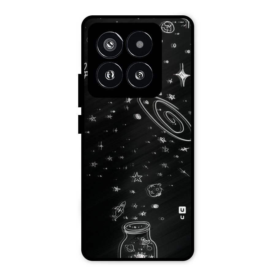 Bottle Of Stars Metal Back Case for Xiaomi 14 Pro