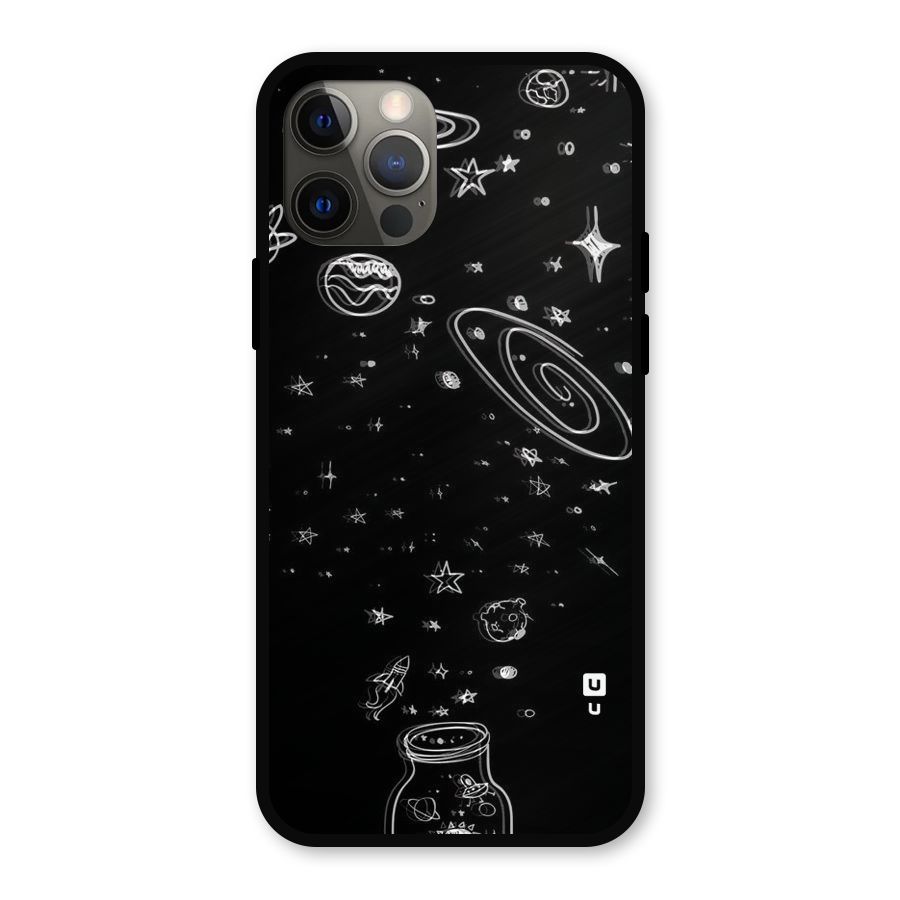 Bottle Of Stars Metal Back Case for iPhone 12 Pro