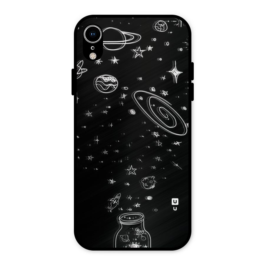 Bottle Of Stars Metal Back Case for iPhone XR