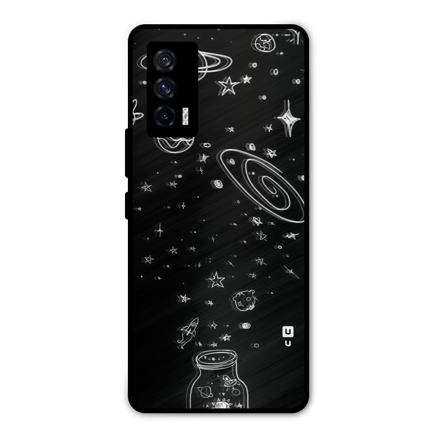 Bottle Of Stars Metal Back Case for iQOO 7 5G