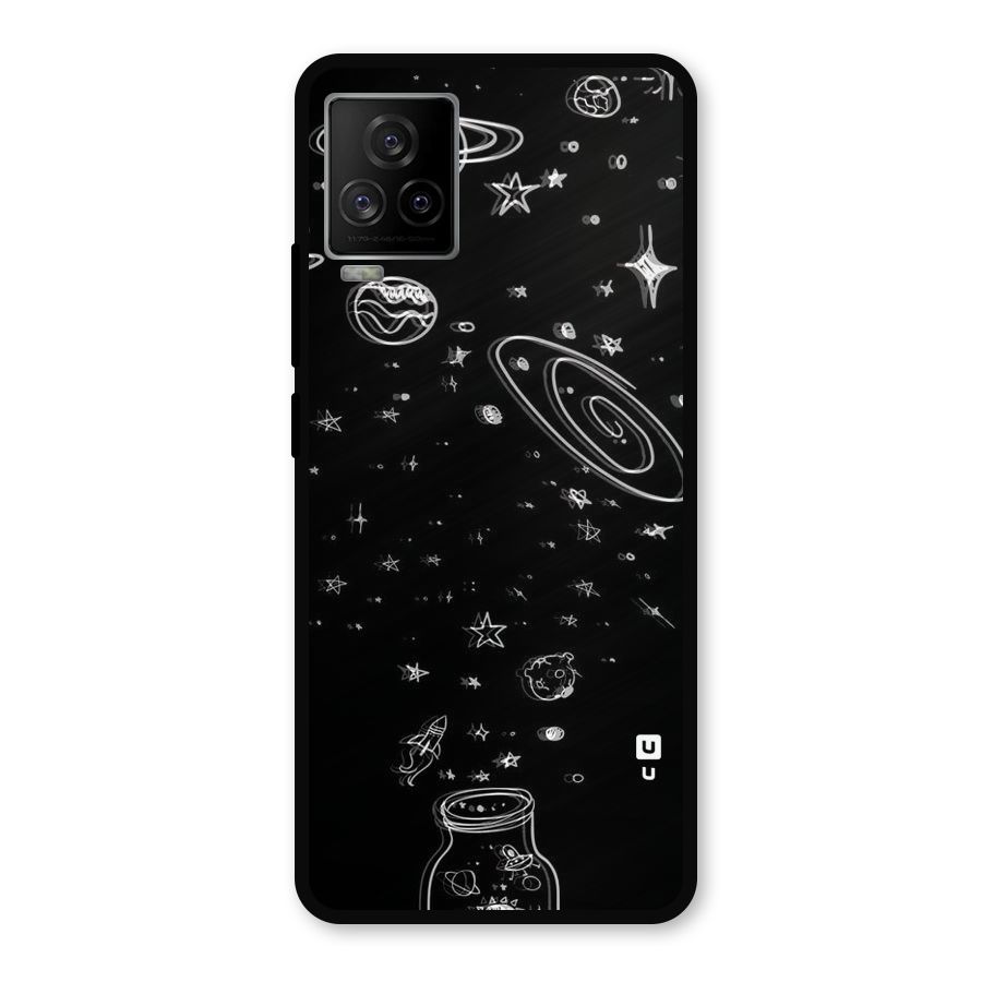Bottle Of Stars Metal Back Case for iQOO 7 Legend 5G