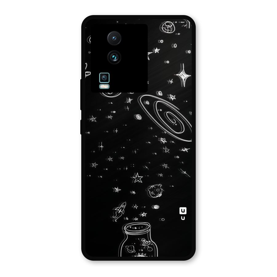 Bottle Of Stars Metal Back Case for iQOO Neo 7