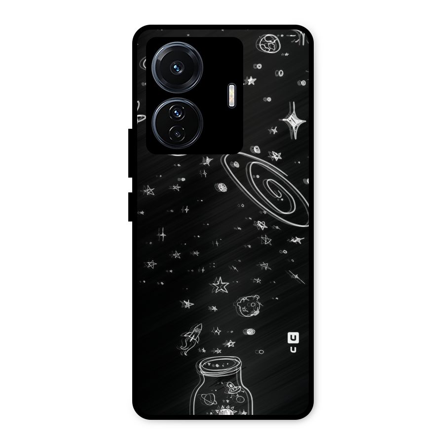 Bottle Of Stars Metal Back Case for iQOO Z6