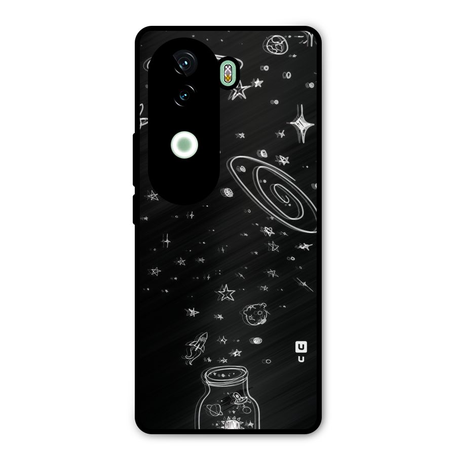 Bottle Of Stars Metal Back Case for iQOO Z9s