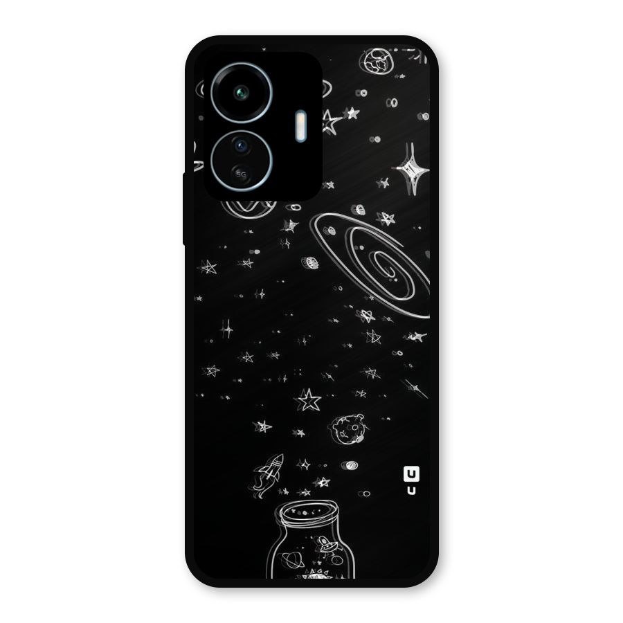 Bottle Of Stars Metal Back Case for vivo iQOO Z6 Lite 5G