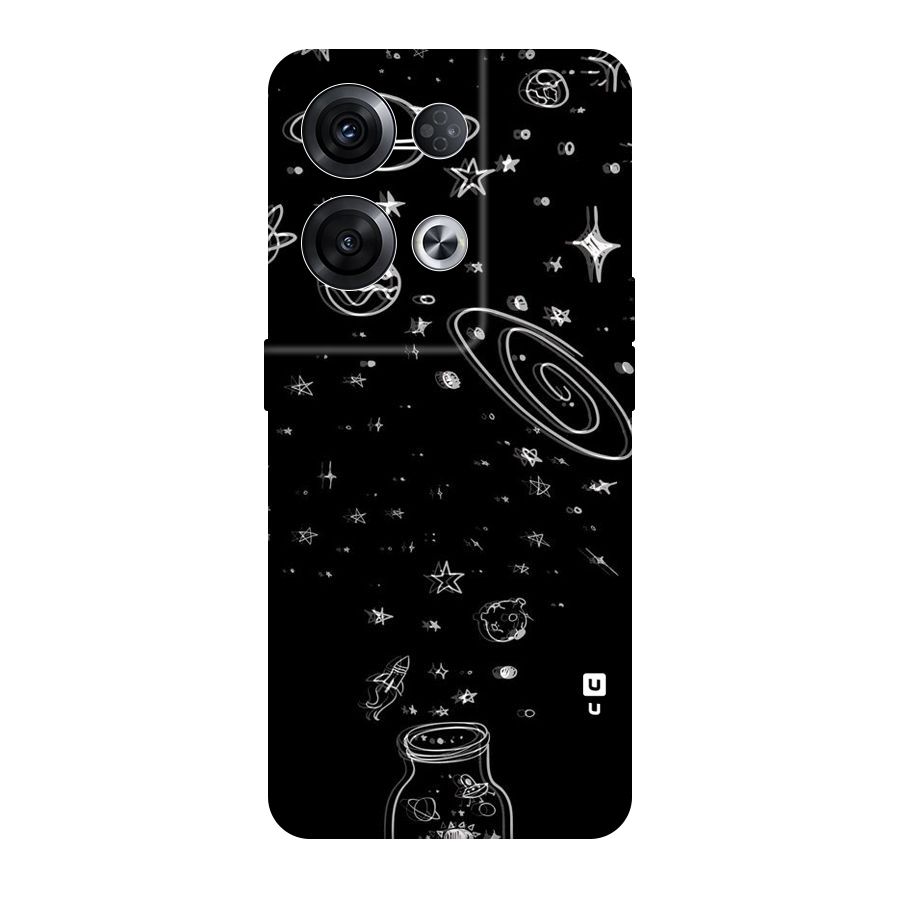 Bottle Of Stars Original Polycarbonate Back Case for Oppo Reno8 Pro 5G
