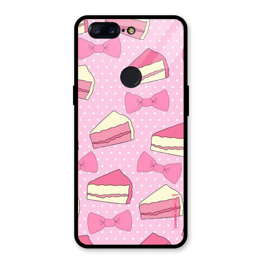 Bow Cake Glass Back Case for OnePlus 5T