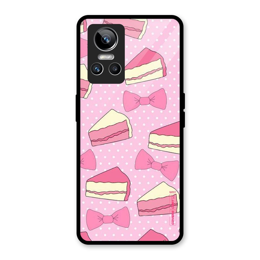 Bow Cake Glass Back Case for Realme GT Neo 3