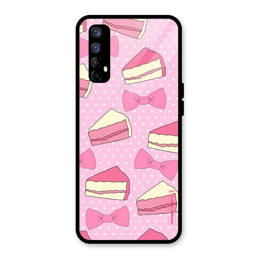 Bow Cake Glass Back Case for Realme Narzo 20 Pro