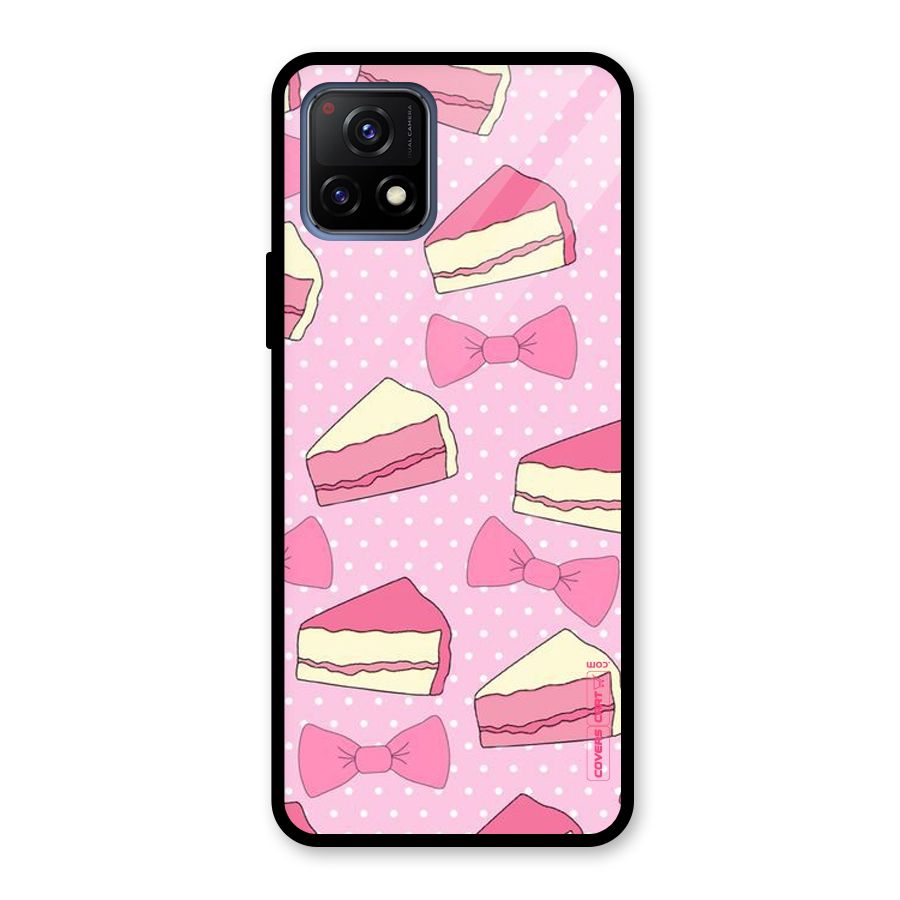 Bow Cake Glass Back Case for Vivo Y72 5G