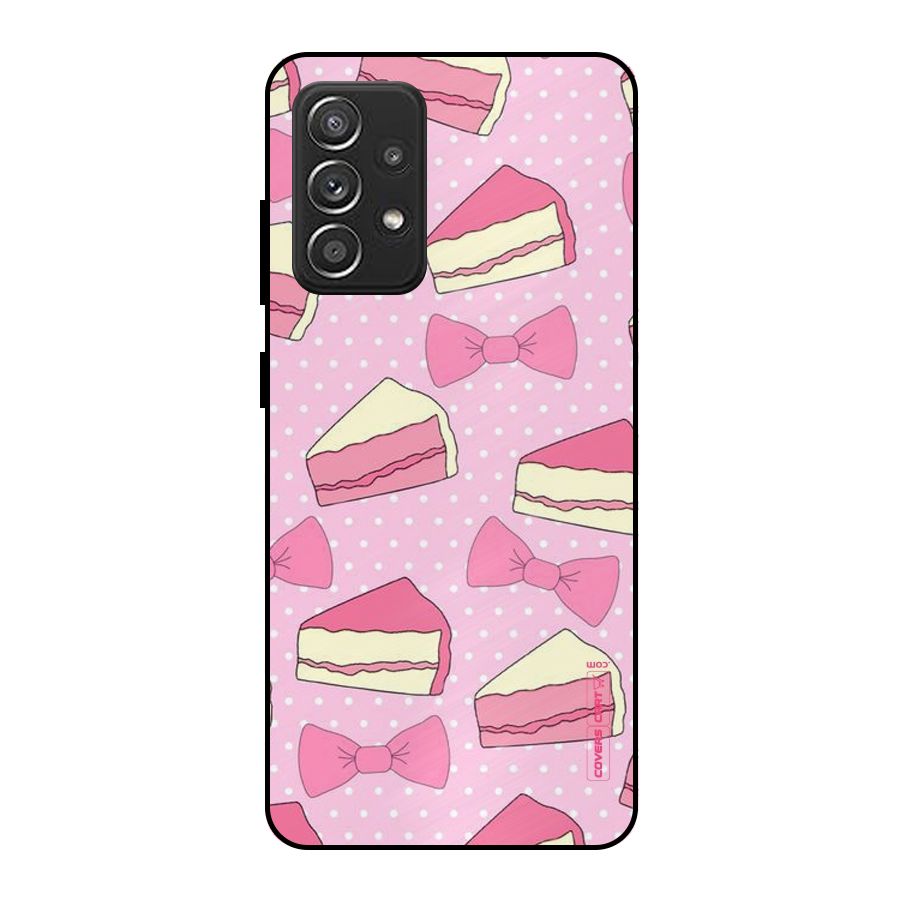 Bow Cake Metal Back Case for Galaxy A52s 5G