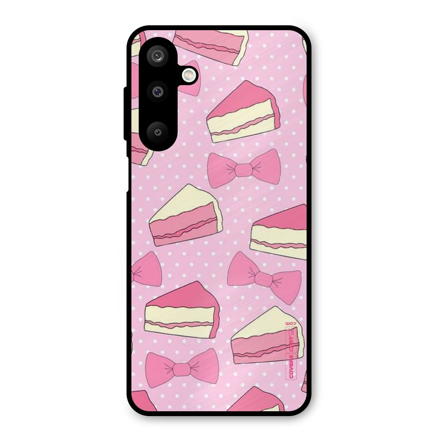 Bow Cake Metal Back Case for Galaxy M16