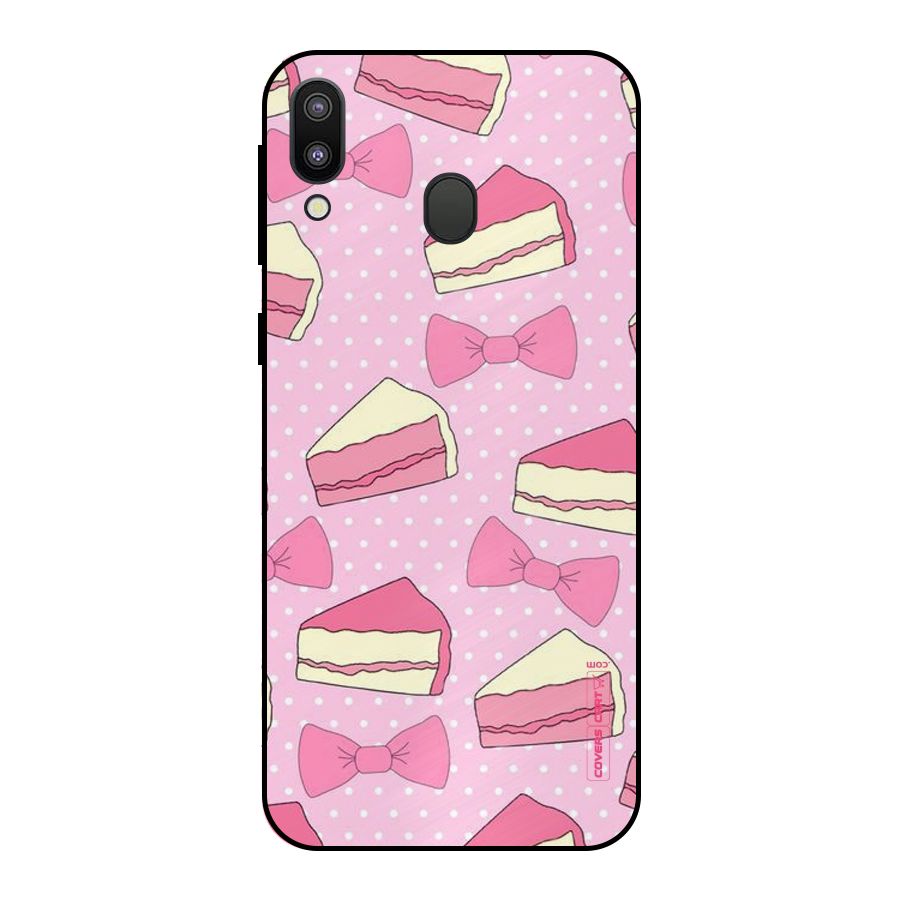 Bow Cake Metal Back Case for Galaxy M20