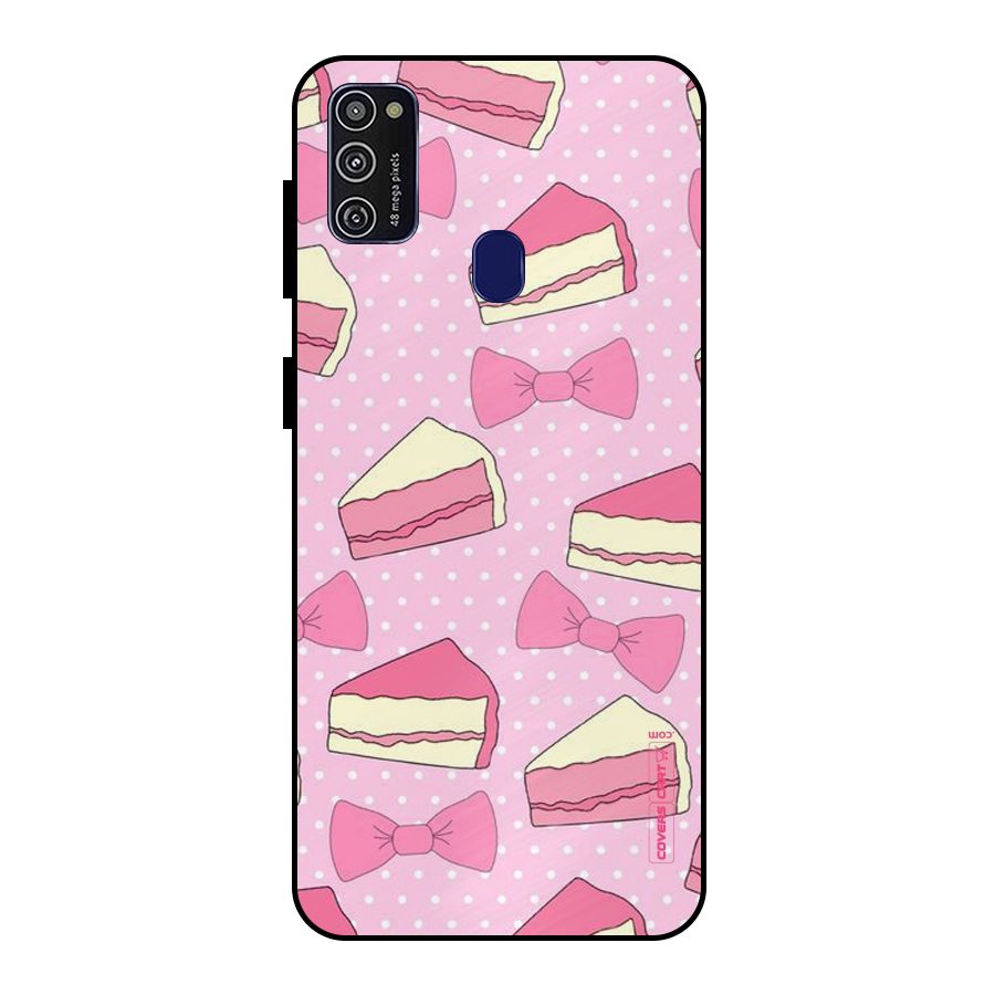 Bow Cake Metal Back Case for Galaxy M30s