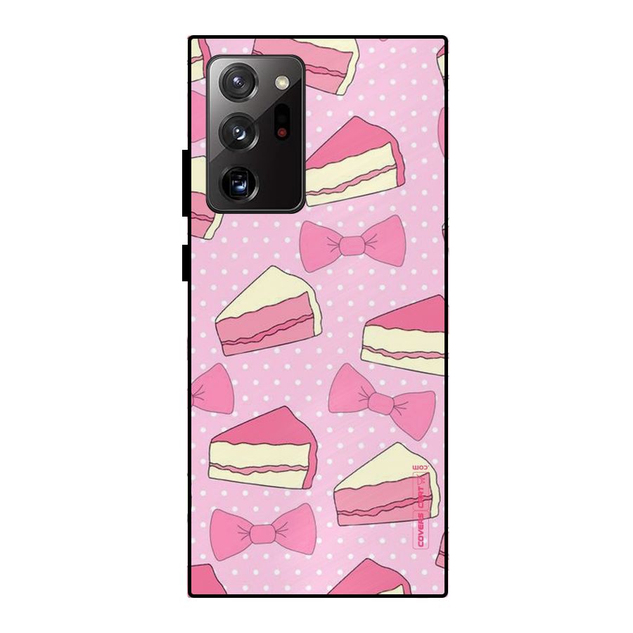 Bow Cake Metal Back Case for Galaxy Note 20 Ultra