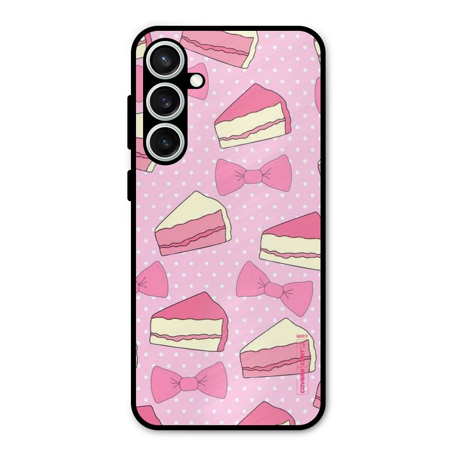 Bow Cake Metal Back Case for Galaxy S23 FE