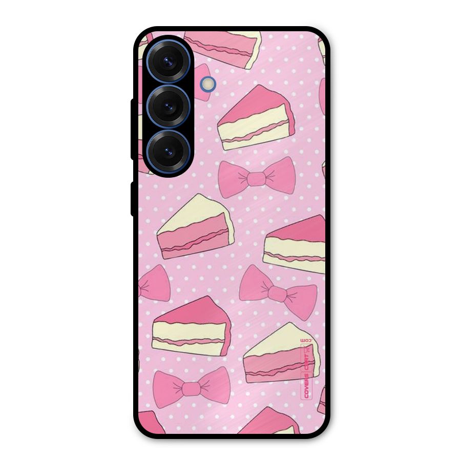Bow Cake Metal Back Case for Galaxy S25