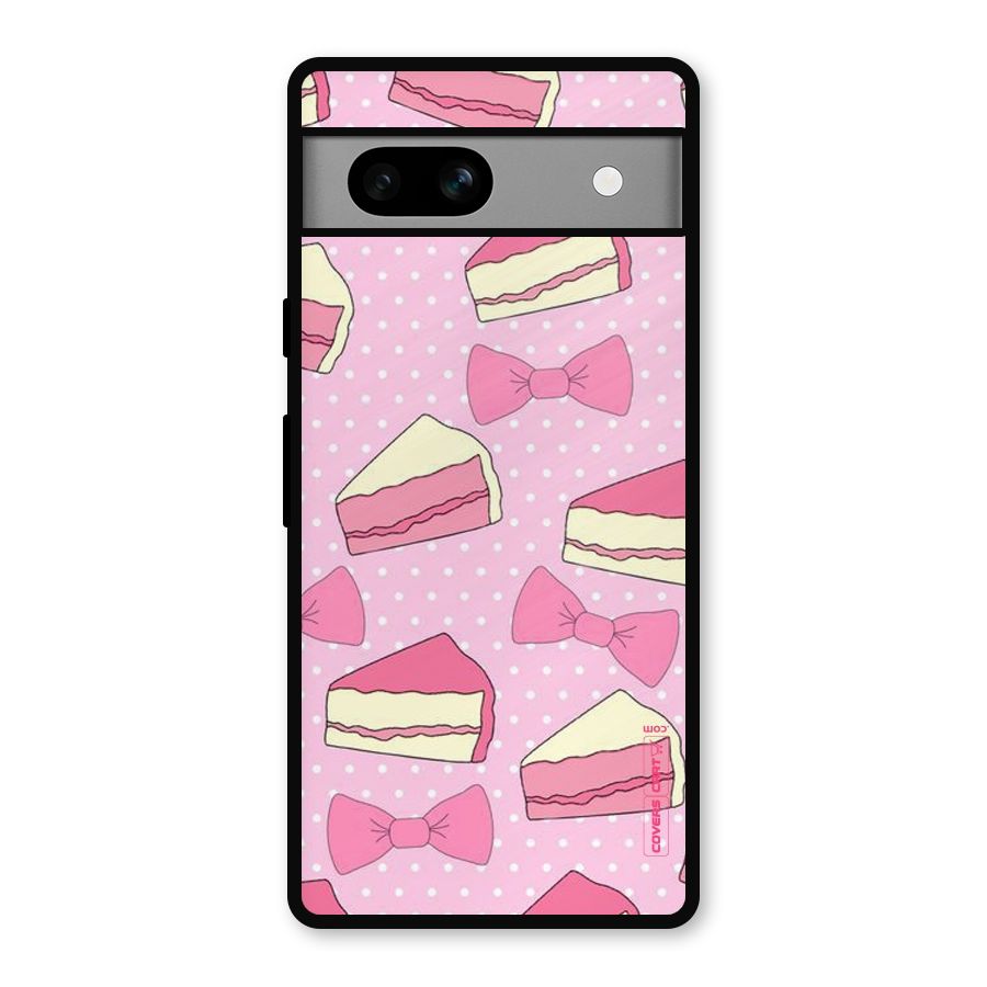 Bow Cake Metal Back Case for Google Pixel 7a