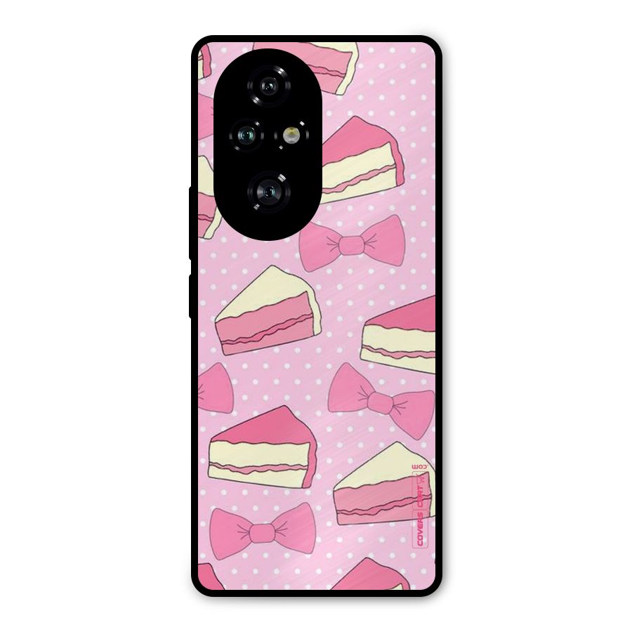 Bow Cake Metal Back Case for Honor 200 Pro