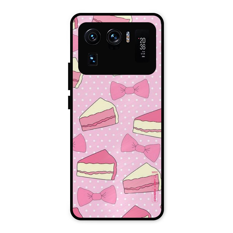Bow Cake Metal Back Case for Mi 11 Ultra