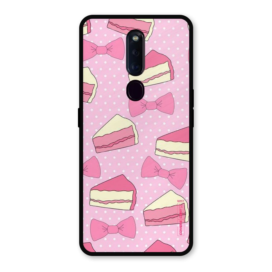 Bow Cake Metal Back Case for Oppo F11 Pro