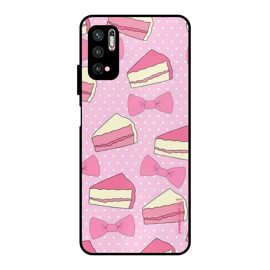 Bow Cake Metal Back Case for Poco M3 Pro 5G