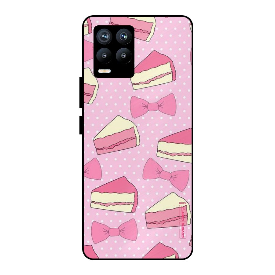 Bow Cake Metal Back Case for Realme 8