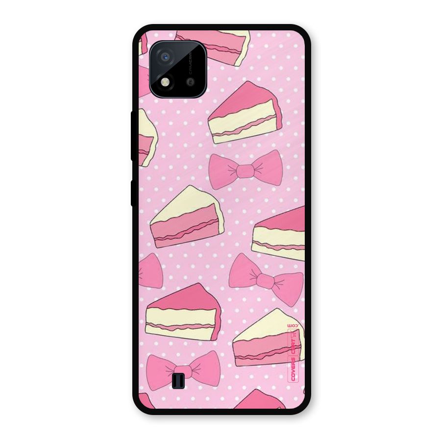 Bow Cake Metal Back Case for Realme C11 2021