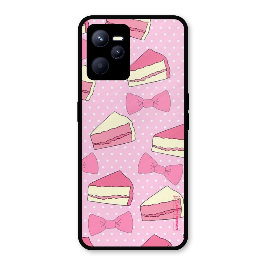 Bow Cake Metal Back Case for Realme C35