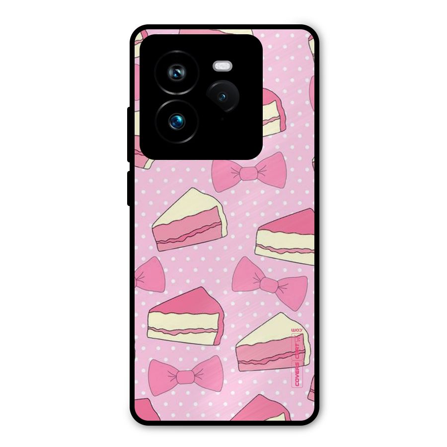 Bow Cake Metal Back Case for Realme GT 7 Pro