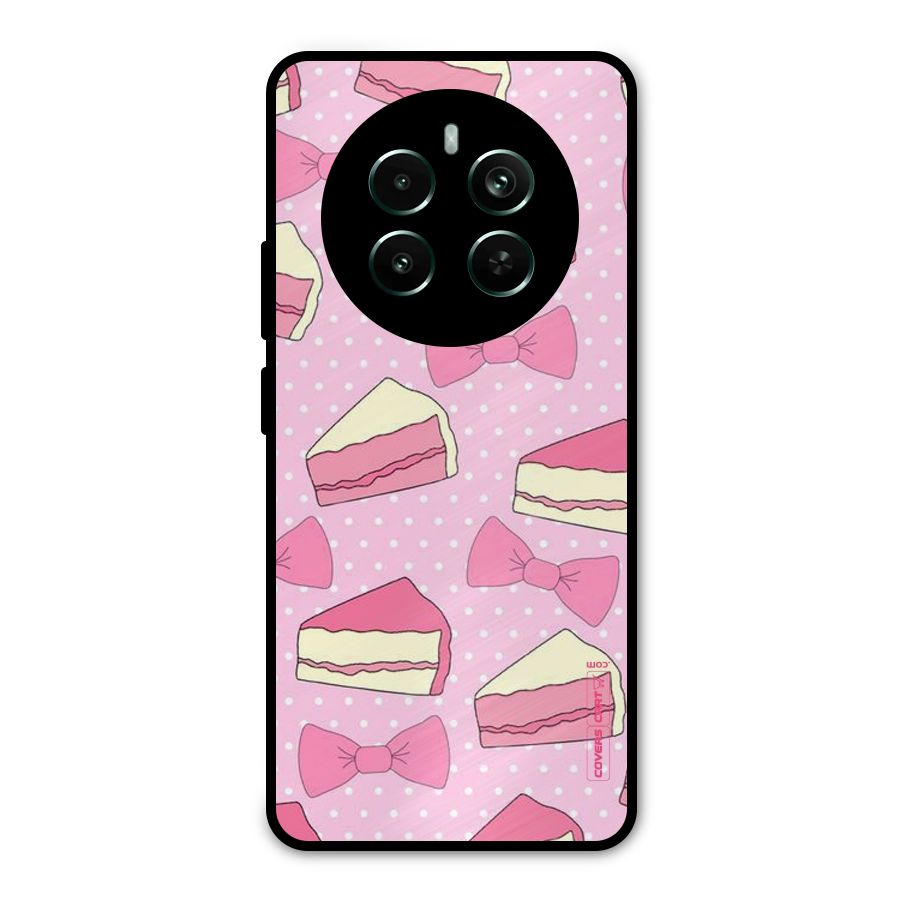 Bow Cake Metal Back Case for Realme Narzo 70 Pro