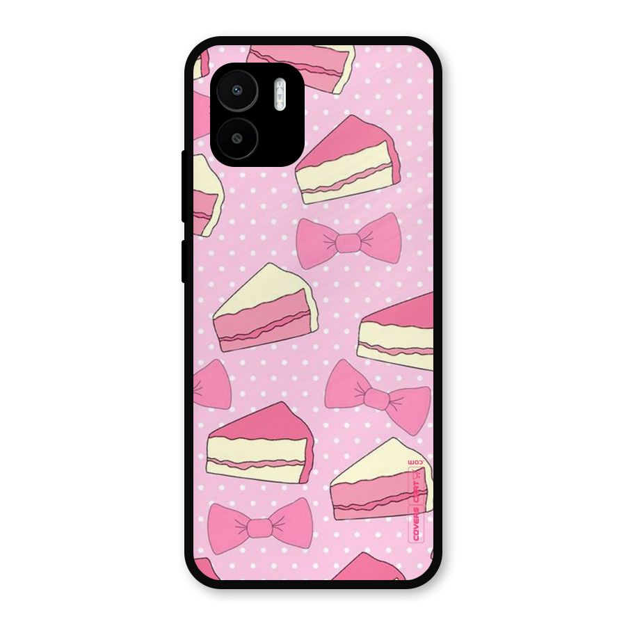 Bow Cake Metal Back Case for Redmi A2